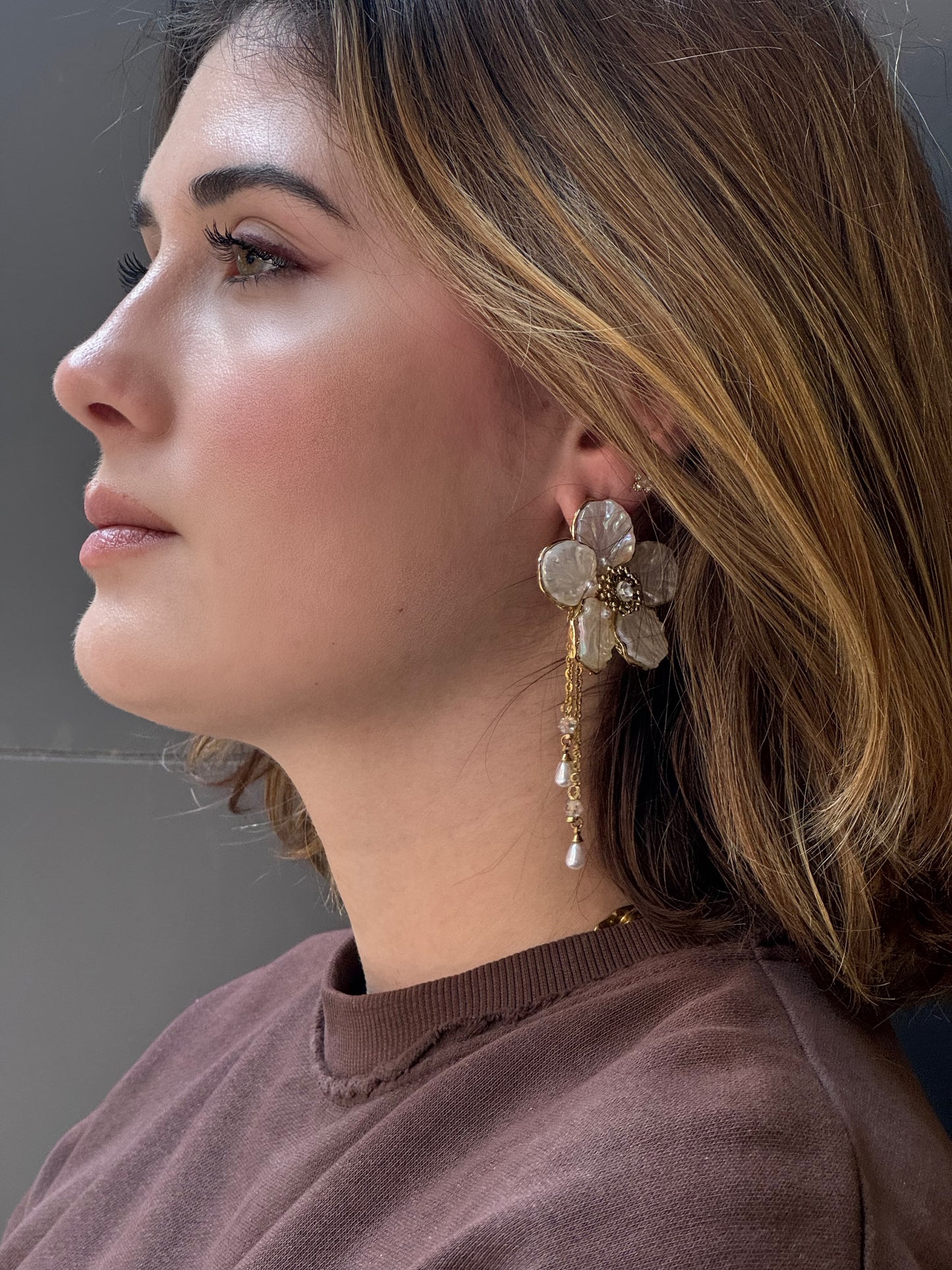 Pendientes Flor