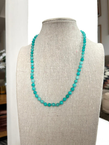 Collar piedra azul